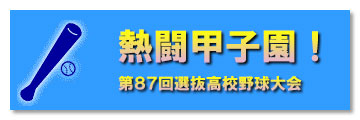 熱闘甲子園2015！春の高校野球特集