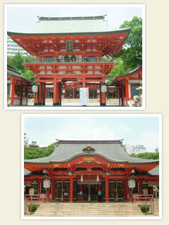 神戸の観光スポット 生田神社