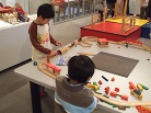糸ノコ組み木教室 有馬玩具博物館
