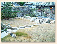太閤の湯殿館 庭園