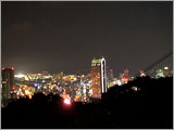 Night View of Nunobiki Waterfall "Miharashi Observation Platform"